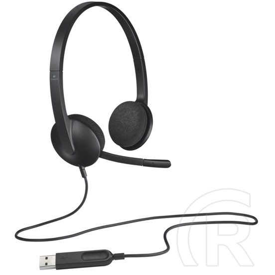 Logitech H340 mikrofonos fejhallgató (USB)