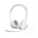 Logitech H390 USB fejhallgató sztereó (vezetékes, USB A csatlakozó, boom mikrofon, összecsukható, zajszűrés, elnémítás,