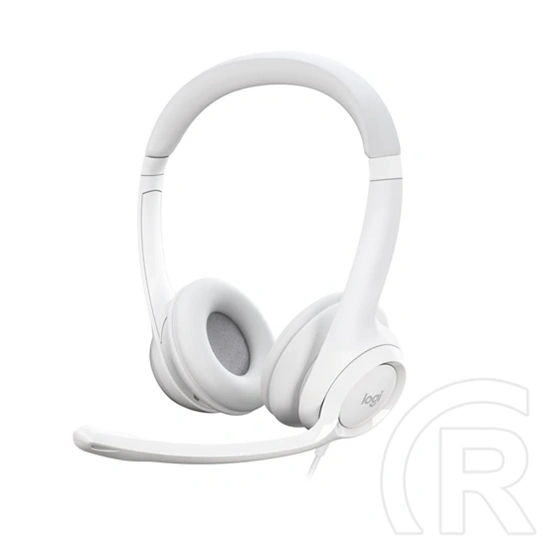 Logitech H390 USB fejhallgató sztereó (vezetékes, USB A csatlakozó, boom mikrofon, összecsukható, zajszűrés, elnémítás,