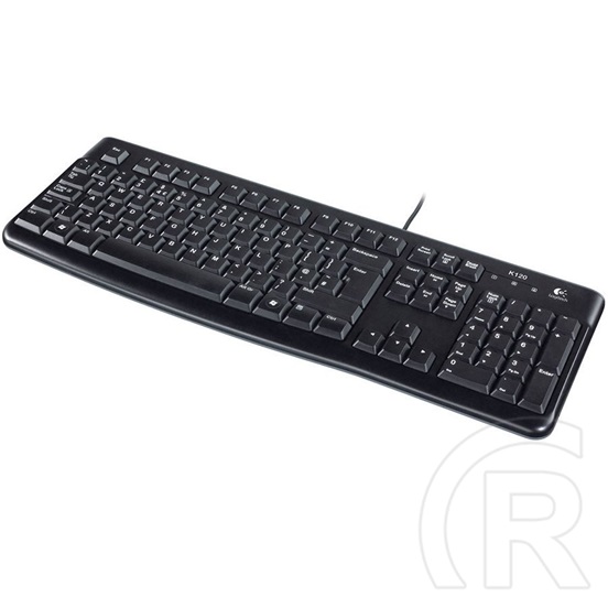 Logitech K120 billentyűzet (DE, USB, OME, fekete)