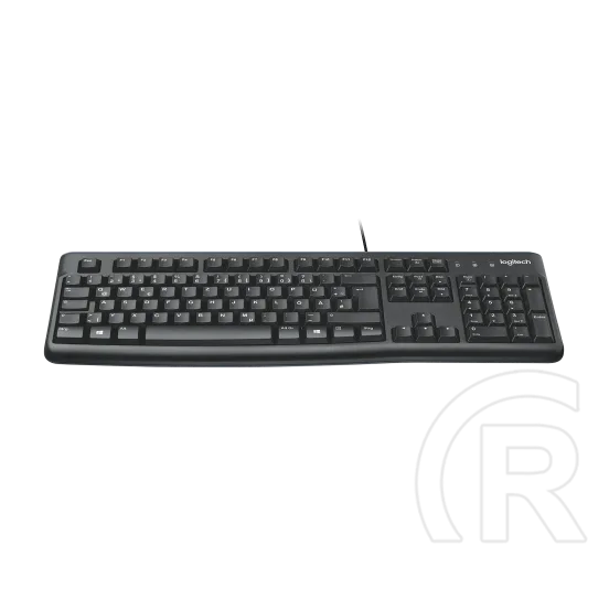 Logitech K120 billentyűzet (DE, USB, fekete, silent)