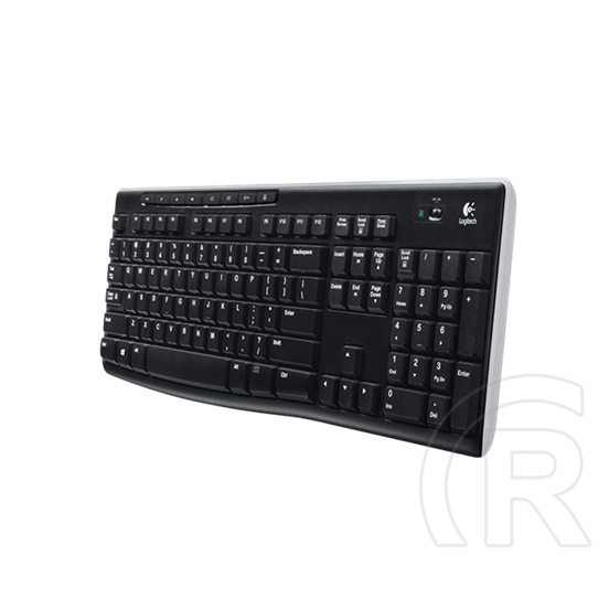 Logitech K270 Wireless billentyűzet (US, USB, fekete)