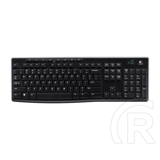 Logitech K270 Wireless billentyűzet (US, USB, fekete)