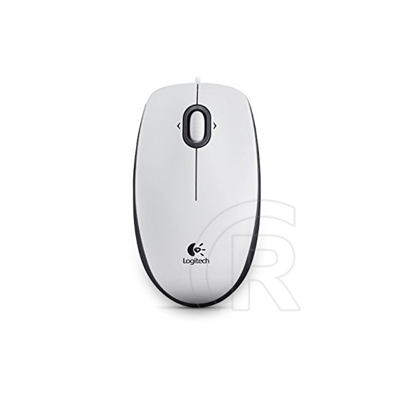 Logitech M100 optikai egér (USB, fehér)