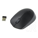 Logitech M171 cordless optikai egér (USB, fekete)