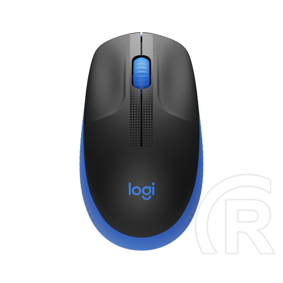 Logitech M190 cordless optikai egér (USB, kék)