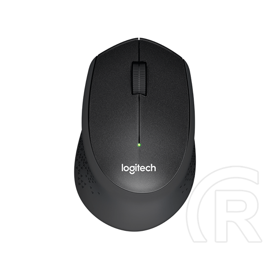 Logitech M330 Silent Plus cordless optikai egér (USB, fekete)