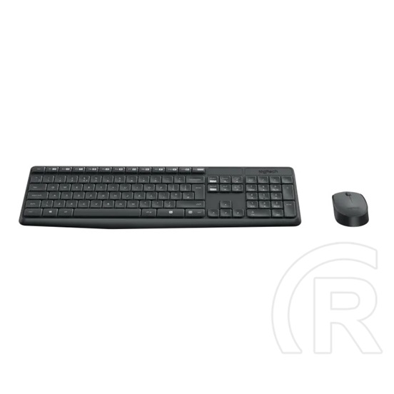 Logitech MK235 Wireless Desktop billentyűzet + egér (DE, USB, fekete)