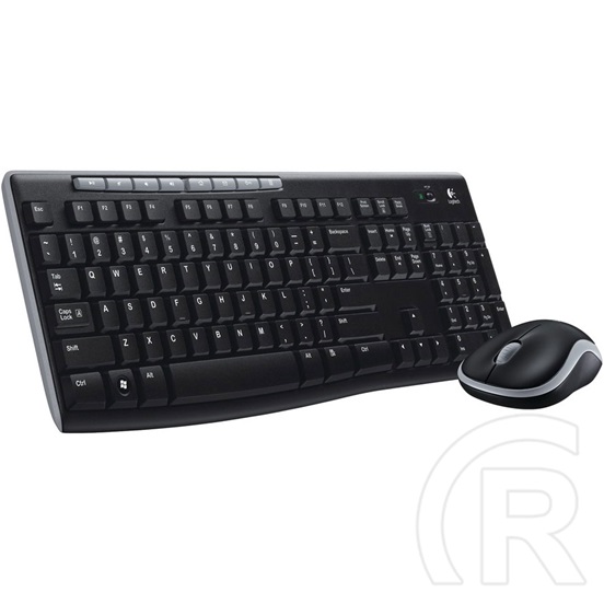 Logitech MK270 Wireless Desktop billentyűzet + egér (HU, USB, fekete)