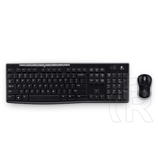 Logitech MK270 Wireless Desktop billentyűzet + egér (US, USB, fekete)