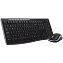 Logitech MK270 cordless billentyűzet + egér (DE, USB, fekete)