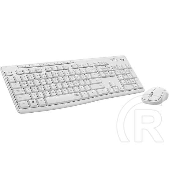 Logitech MK295 Silent Wireless Desktop billentyűzet + egér (US, USB, fehér)