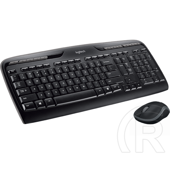 Logitech MK330 Wireless Desktop billentyűzet + egér (HU, USB, fekete)