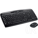 Logitech MK330 Wireless Desktop billentyűzet + egér (HU, USB, fekete)