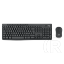 Logitech MK370 vezeték nélküli billentyűzet + optikai egér (DE, fekete)