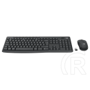 Logitech MK370 vezeték nélküli billentyűzet + optikai egér (DE, fekete)