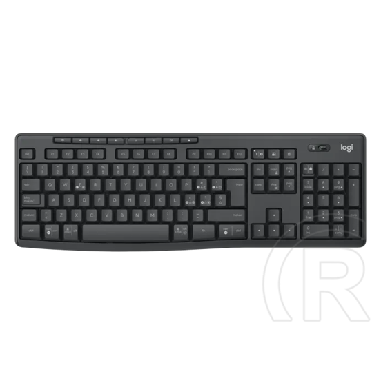 Logitech MK370 vezeték nélküli billentyűzet + optikai egér (DE, fekete)