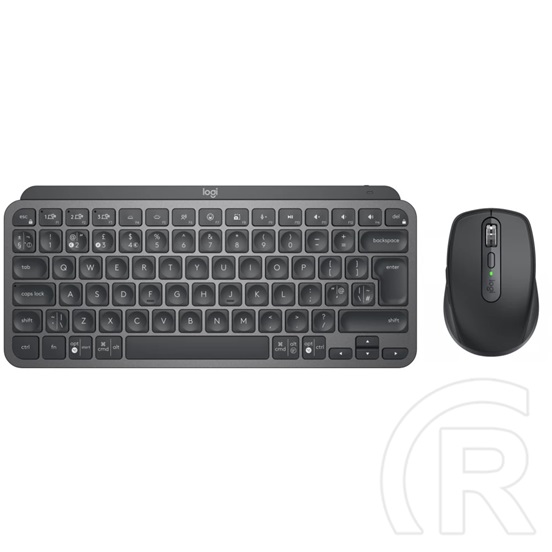 Logitech MX Keys Mini Wireless billentyűzet + egér (német, Bluetooth)