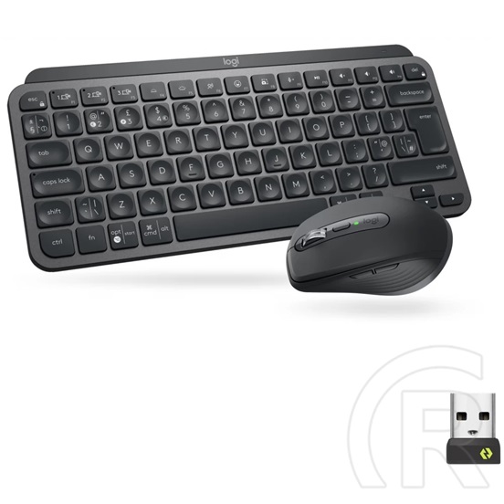 Logitech MX Keys Mini Wireless billentyűzet + egér (német, Bluetooth)