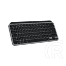 Logitech MX Keys Mini for Mac vezeték nélküli billentyűzet (US, BT, fekete)