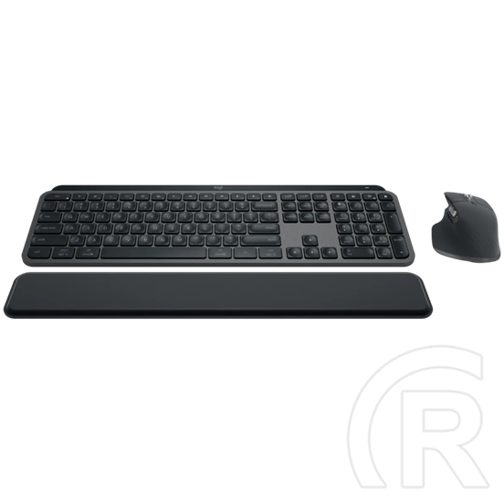 Logitech MX Keys S Combo Wireless billentyűzet + egér (US, Bluetooth, fekete)