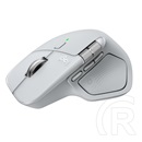 Logitech MX Master 4 vezeték nélküli egér (optikai, Bluetooth, kompatibilis Mac, halványszürke)