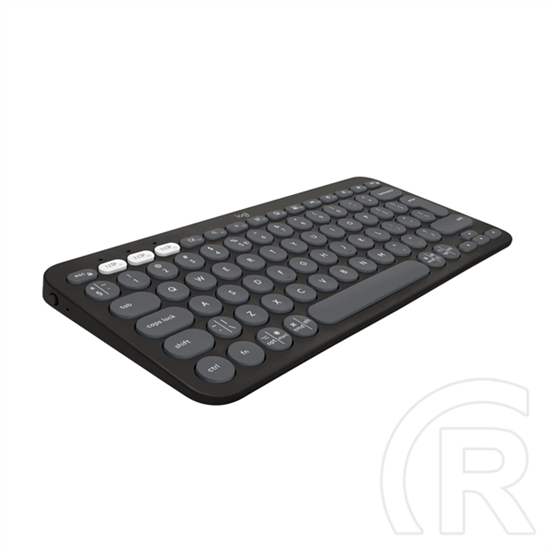 Logitech Pebble Keys 2 K380S Bluetooth billentyűzet (US, USB, fekete)