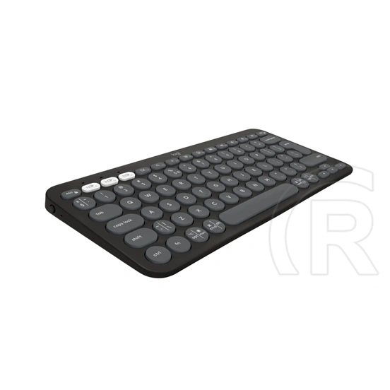 Logitech Pebble Keys 2 K380S Bluetooth billentyűzet (US, USB, fekete)