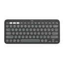 Logitech Pebble Keys 2 K380S Bluetooth billentyűzet (US, USB, fekete)