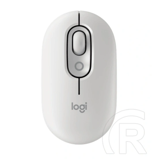 Logitech Pop vezeték nélküli Bluetooth egér Dirty (fehér)