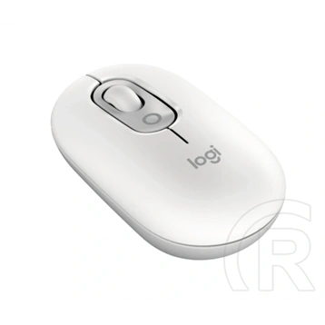 Logitech Pop vezeték nélküli Bluetooth egér Dirty (fehér)