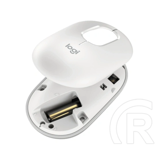 Logitech Pop vezeték nélküli Bluetooth egér Dirty (fehér)