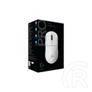 Logitech Pro X2 Superlight 2 vezeték nélküli gaming egér (optikai, USB vevő, 3 gomb, fehér)