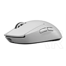 Logitech Pro X2 Superlight 2 vezeték nélküli gaming egér (optikai, USB vevő, 3 gomb, fehér)
