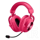 Logitech Pro X2 fejhallgató (rózsaszín)