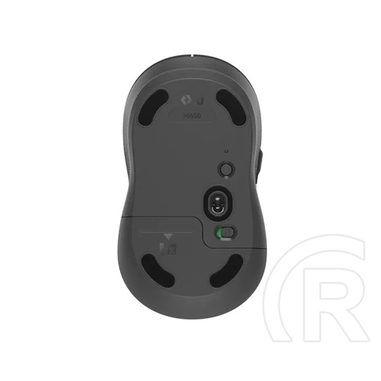 Logitech Signature M650 Large cordless optikai egér (USB/Bluetooth, balkezes, grafit)