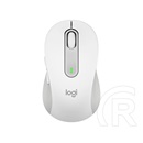 Logitech Signature M650 Medium cordless optikai egér (USB/Bluetooth, fehér)