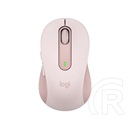 Logitech Signature M650 Medium cordless optikai egér (USB/Bluetooth, rózsaszín)