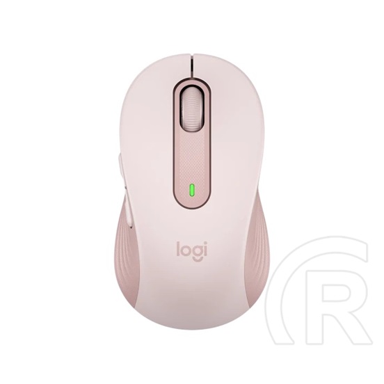 Logitech Signature M650 Medium cordless optikai egér (USB/Bluetooth, rózsaszín)