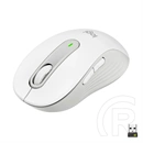 Logitech Signature M650 cordless optikai egér (USB/Bluetooth, fehér)