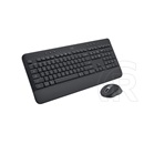 Logitech Signature MK650 vezeték nélküli billentyűzet és egér (Svájci Qwertz, USB/Bluetooth, grafit)