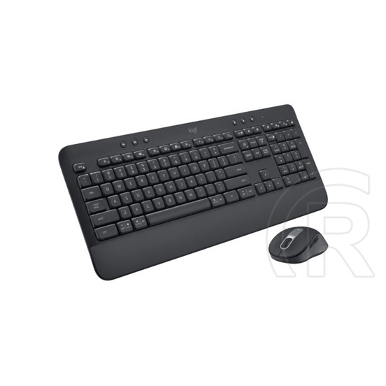 Logitech Signature MK650 vezeték nélküli billentyűzet és egér (Svájci Qwertz, USB/Bluetooth, grafit)