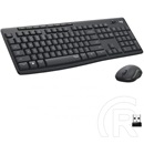 Logitech MK295 Silent Wireless Desktop billentyűzet + egér (US, USB, fekete)