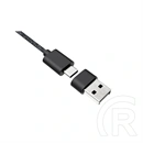 Logitech Zone Wired USB mikrofonos fejhallgató (vezetékes, hívás/zene, 1,9 m kábel, grafit)