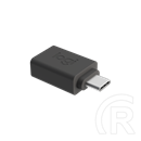 Logitech átalakító adapter USB-C–USB-A (USB-C – USB-A, USB 2.0 kompatibilis, Logi Bolt, vezetékes)