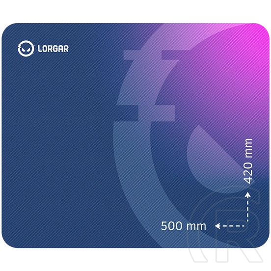 Lorgar Main 135 gamer egérpad (500x420)