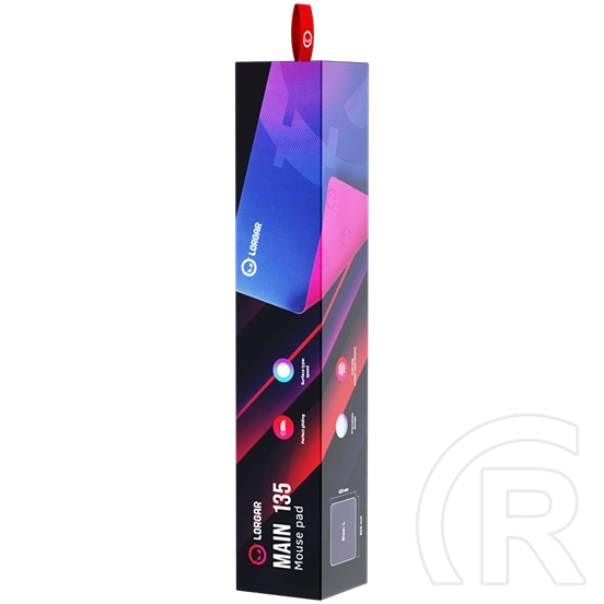 Lorgar Main 135 gamer egérpad (500x420)