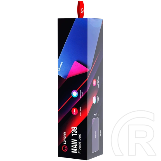 Lorgar Main 139 gamer egérpad (900x360)