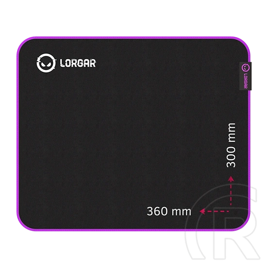 Lorgar Main 313 gamer egérpad (360x300)
