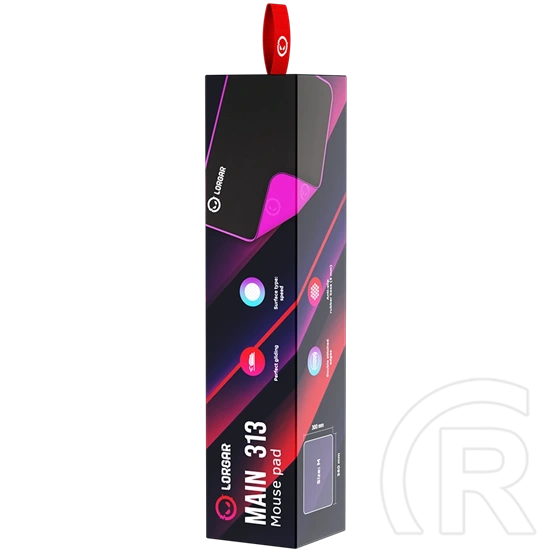 Lorgar Main 313 gamer egérpad (360x300)
